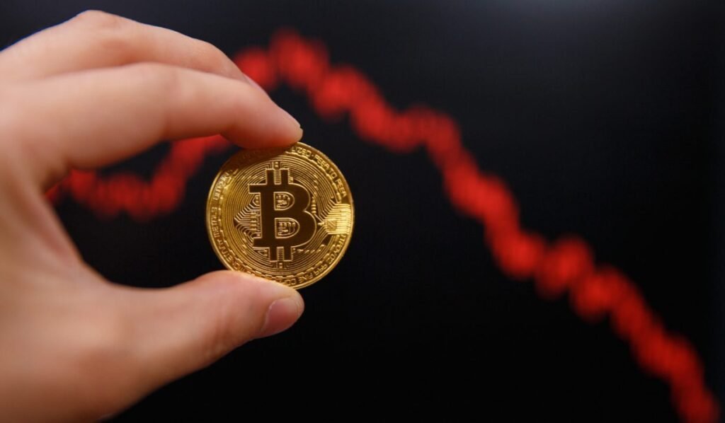 Bitcoin price drop