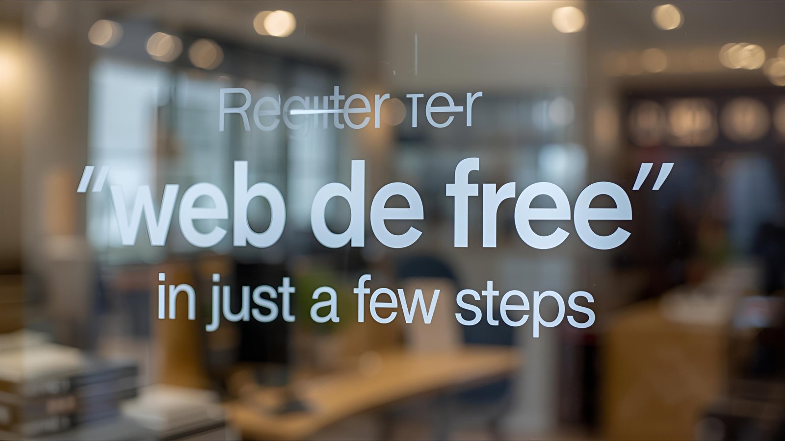 Anmeldung bei „web de kostenlos“ in wenigen Schritten