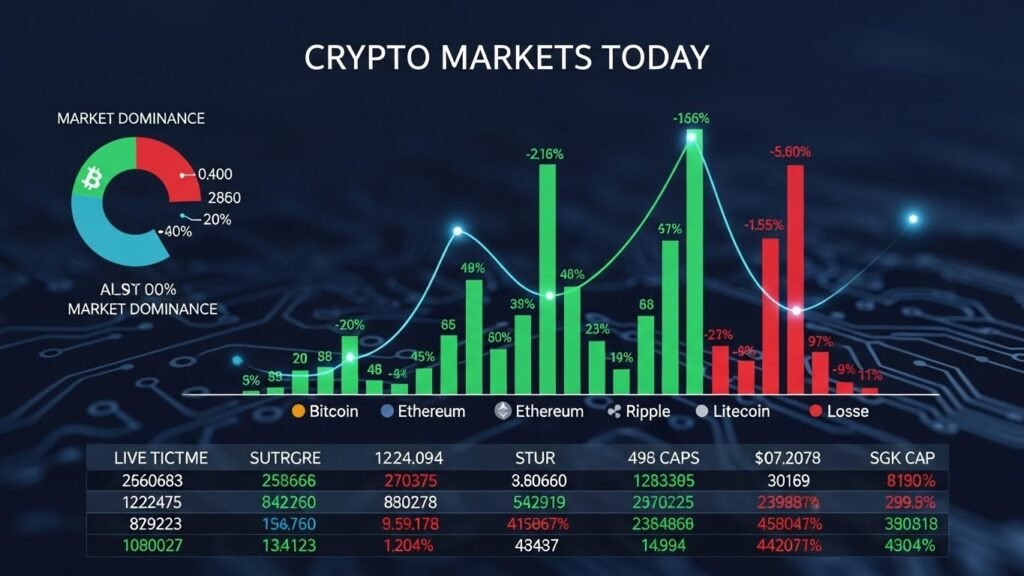 Crypto Markets Today