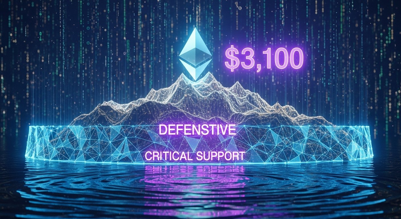 Ethereum tops $3,100 and defends critical support