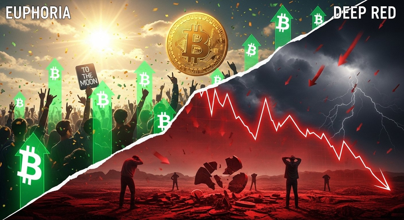 How Did Bitcoin Get from Euphoria to Deep Red So Quickly