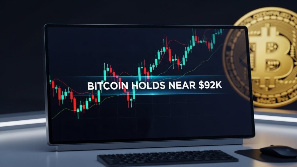 Asia Market Open Bitcoin Holds Near $92K Bitcoin Holds Near $92K