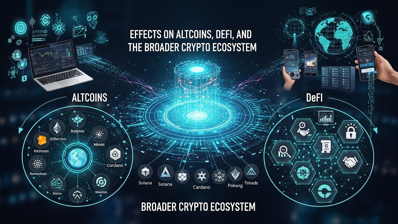 Effects on Altcoins, DeFi, and the Broader Crypto Ecosystem