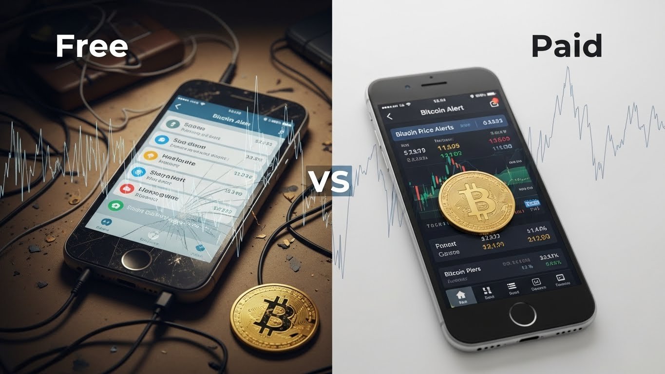 Free vs. Paid Bitcoin Alert Services