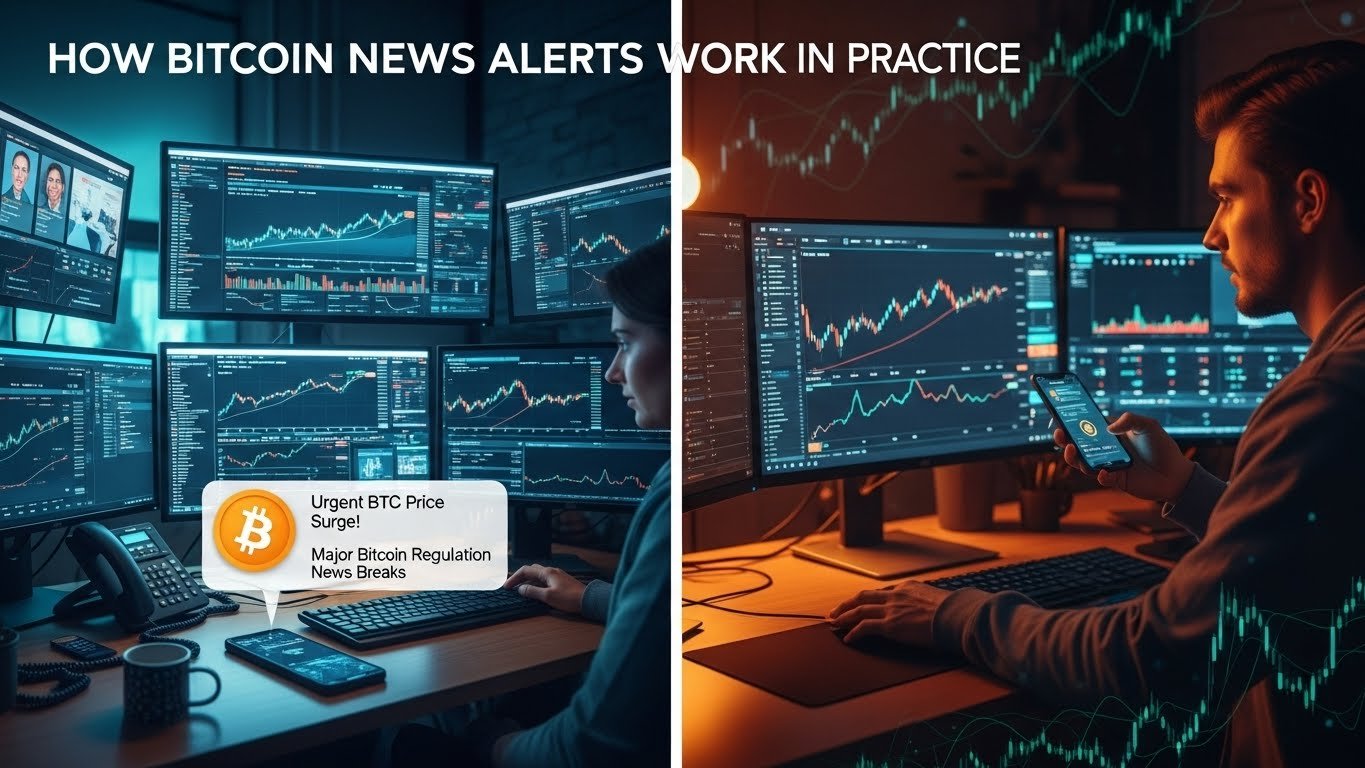 How Bitcoin News Alerts Work in Practice