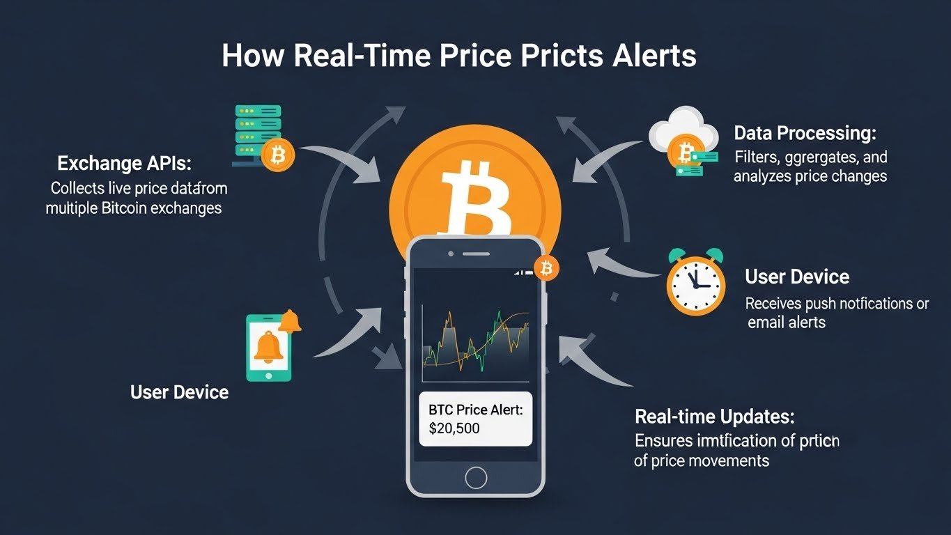 How Real Time Bitcoin Price Alerts Work