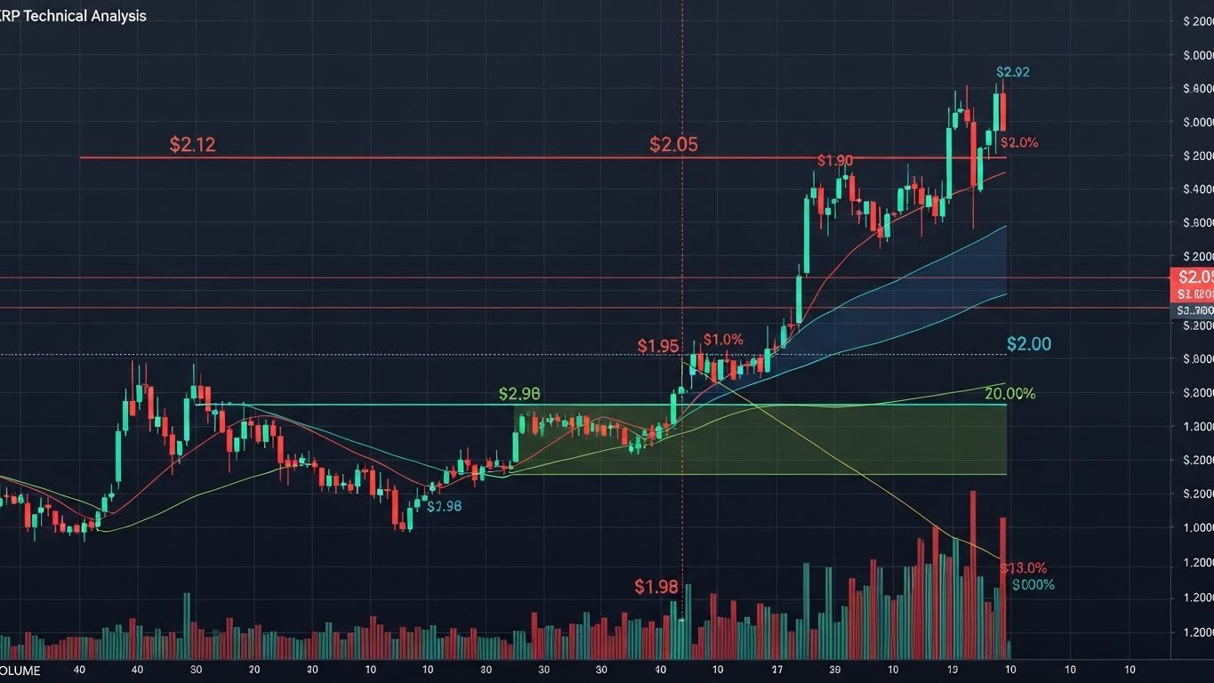 Technical Support and Resistance Around $2.05