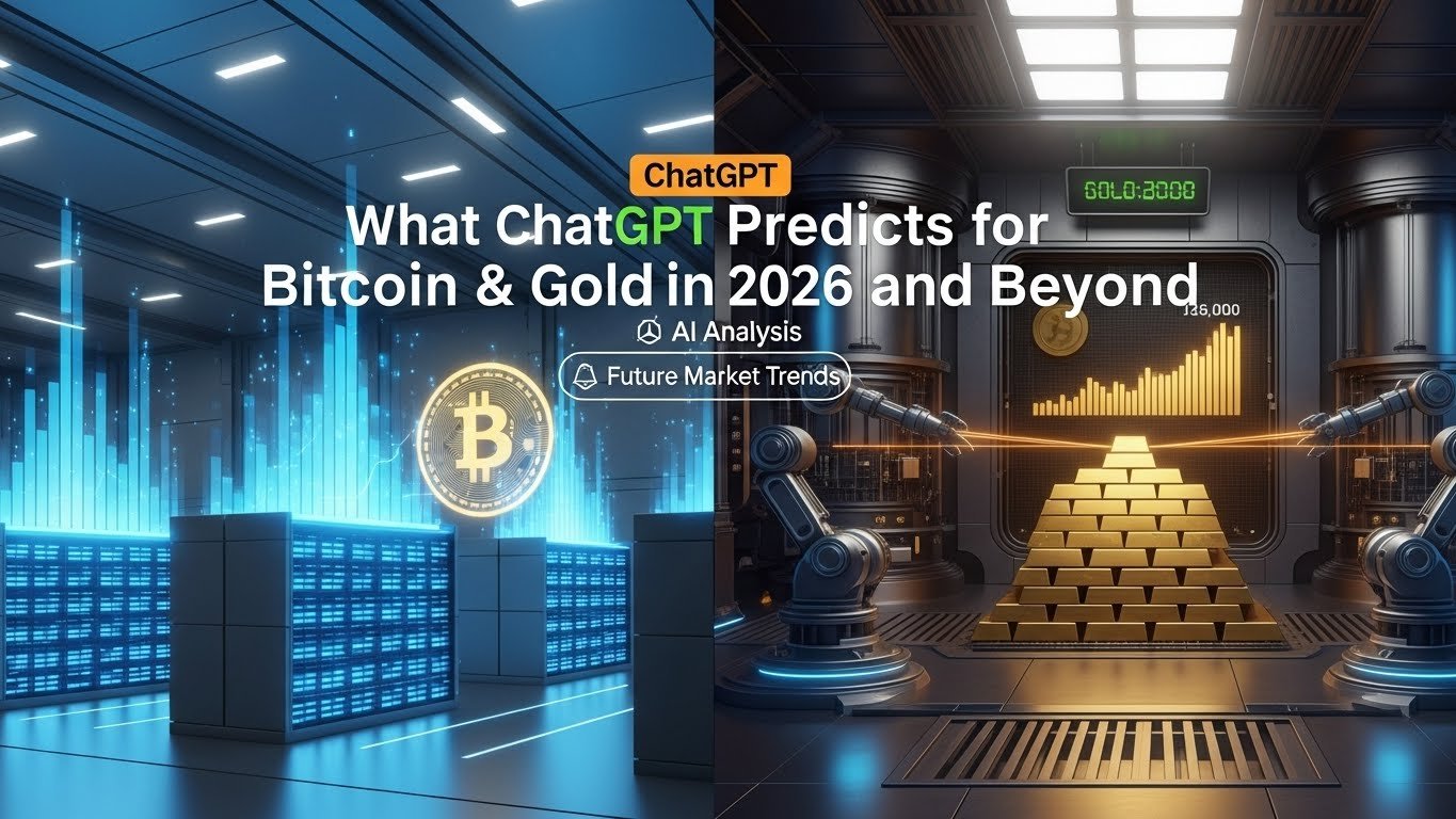 What ChatGPT Predicts for Bitcoin & Gold in 2026 and Beyond