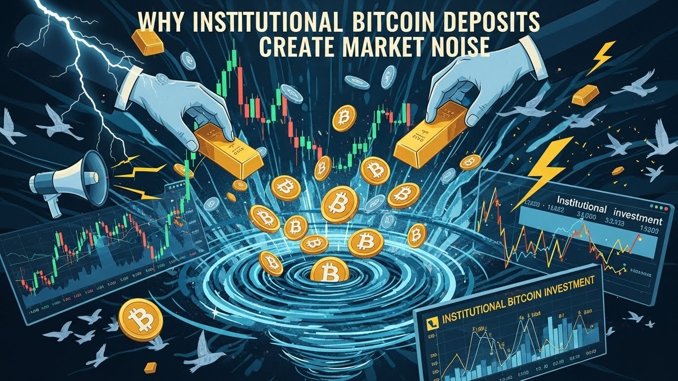 Why Institutional Bitcoin Deposits Create Market Noise