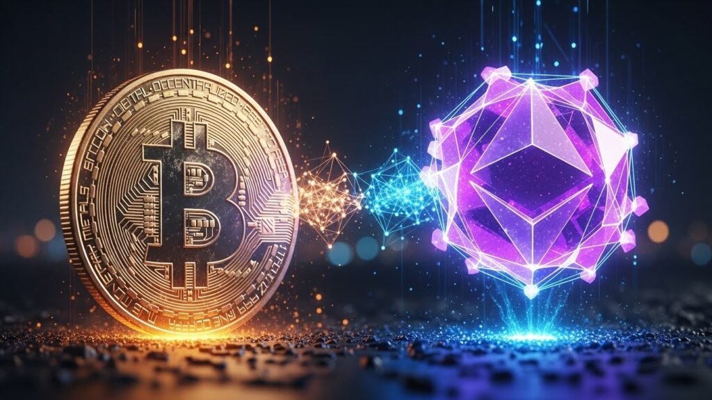 Bitcoin and Ethereum