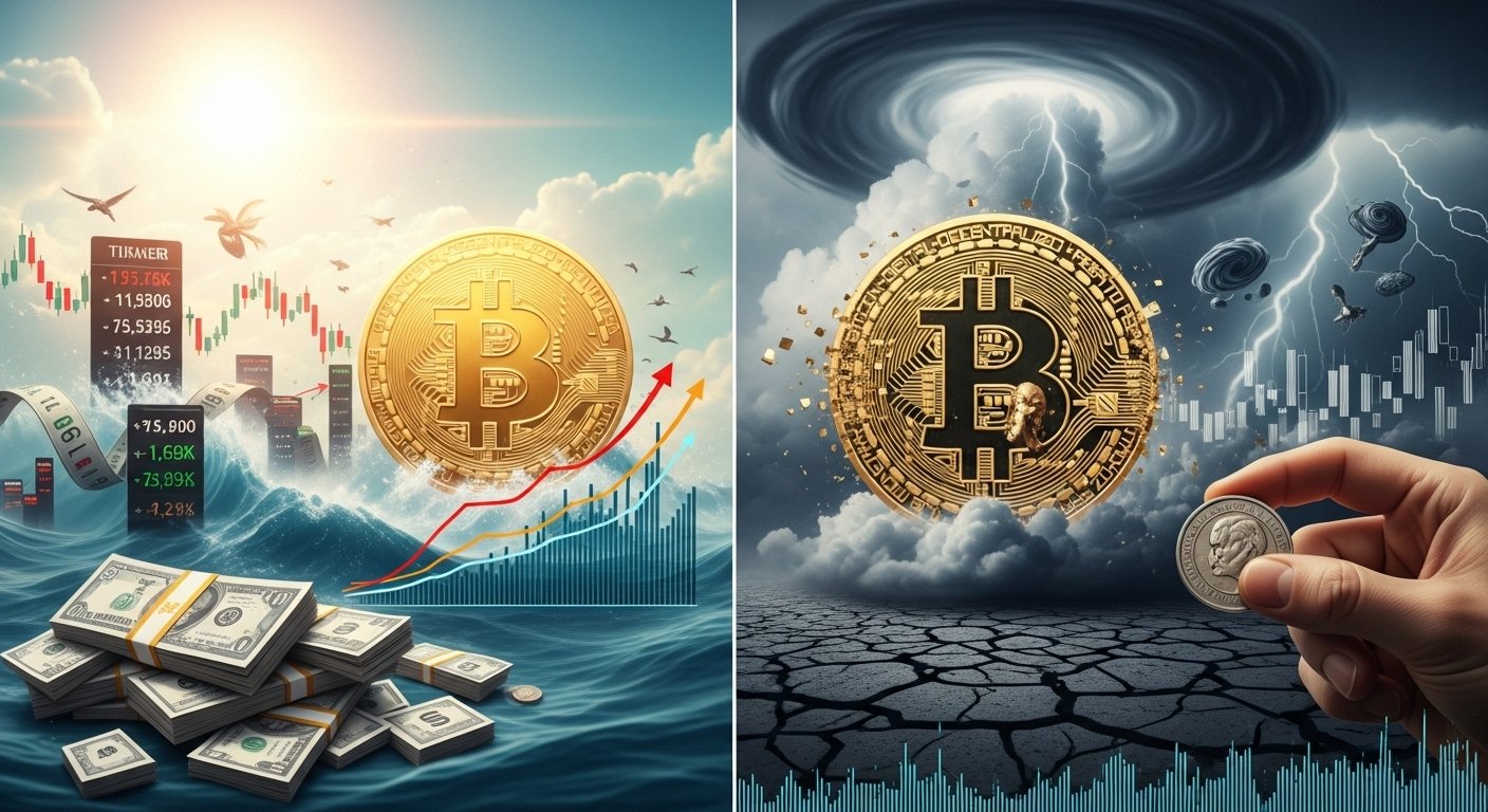 Bitcoin double identity in reflation