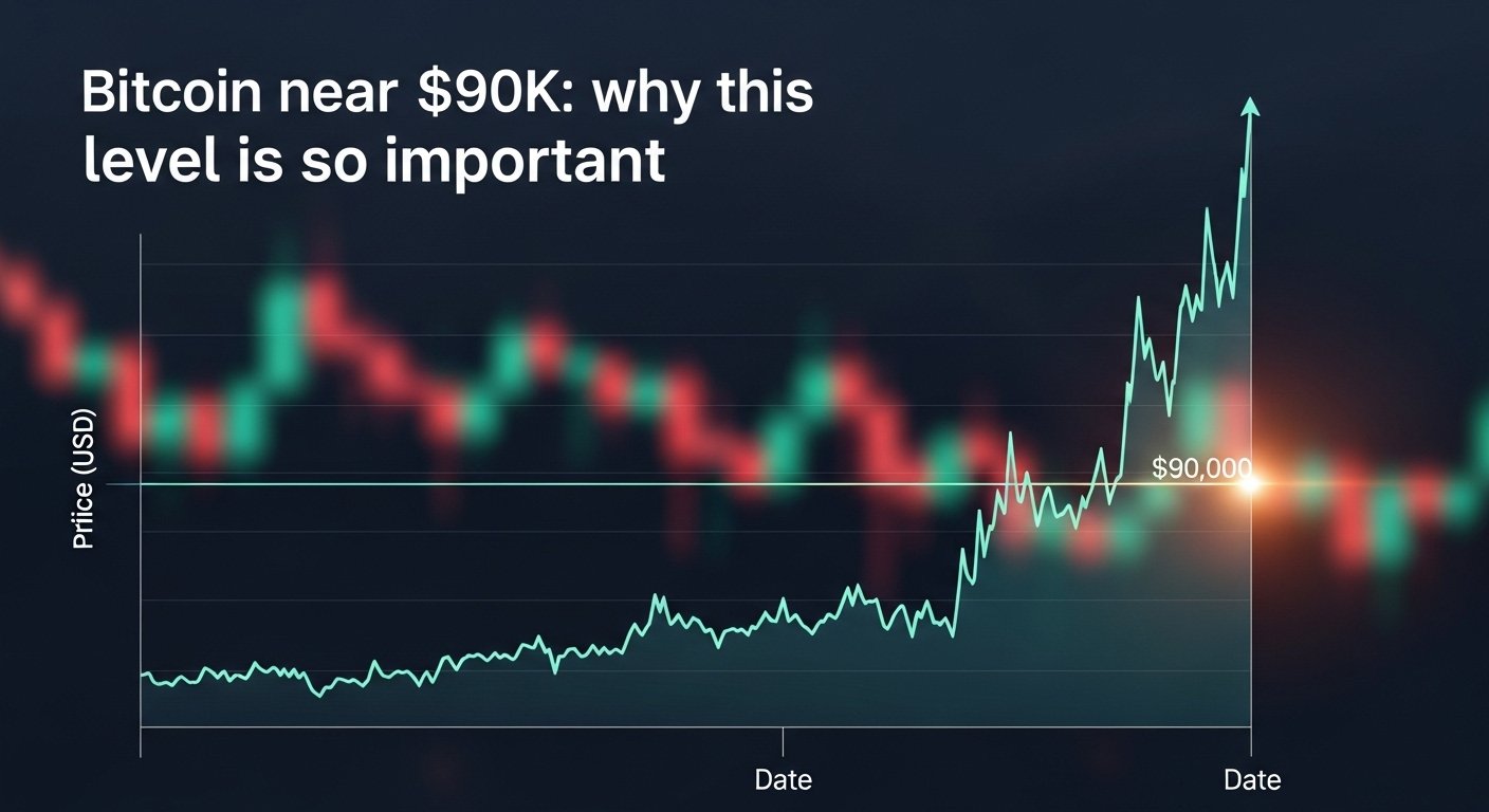 Bitcoin near $90K why this level is so important