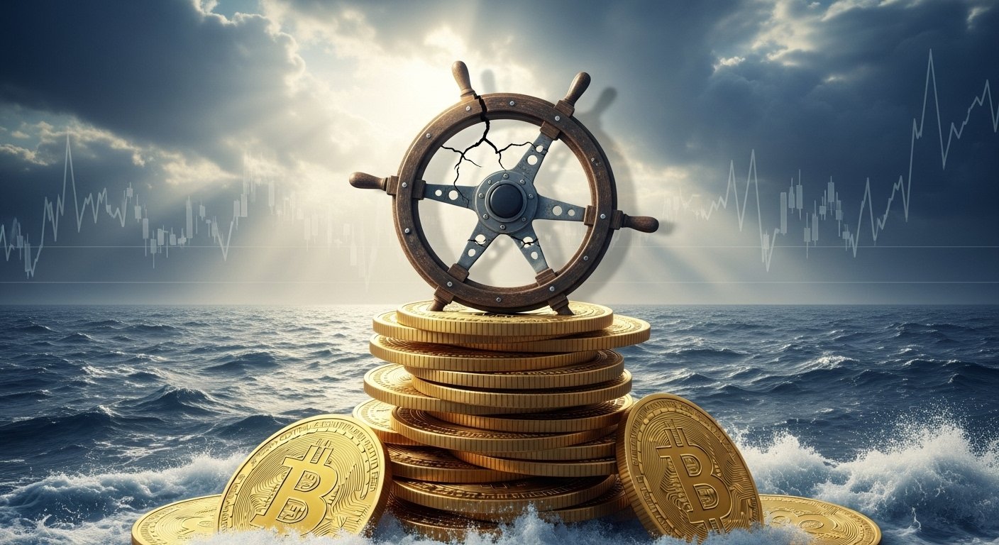 Bitcoin today the market’s steering wheel is wobbling