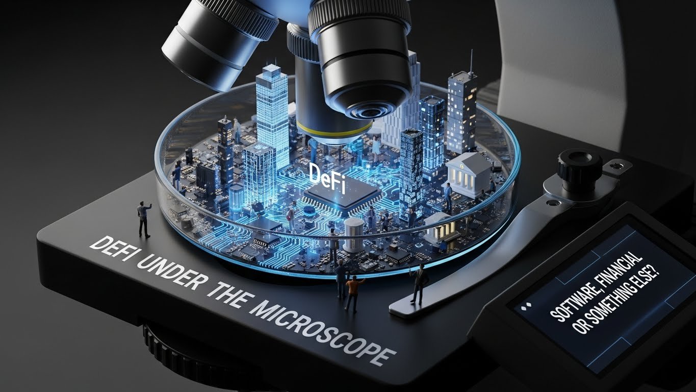 DeFi Under the Microscope Software, Financial Intermediary, or Something Else