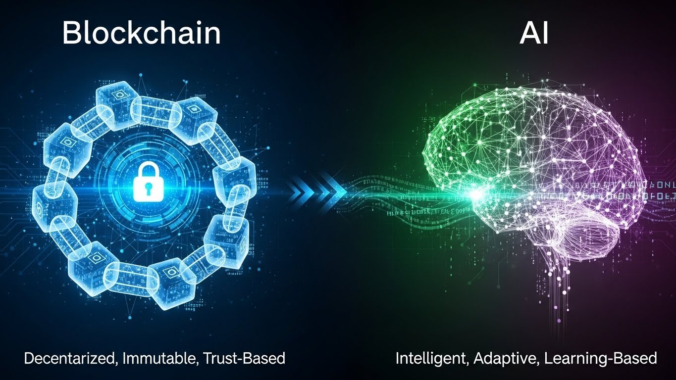 How Blockchain and AI Differ—and Why That Matters