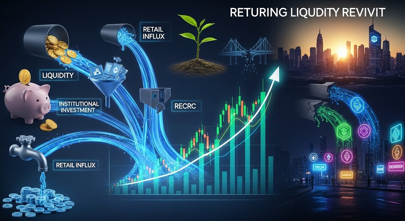 How liquidity returning can revive crypto today