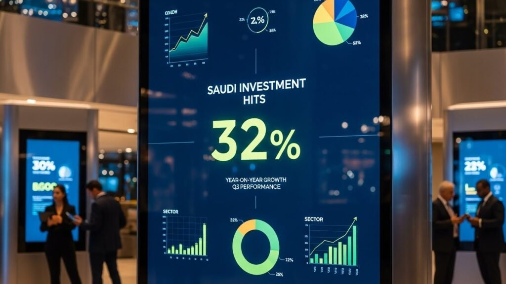 Saudi investment hits 32% of GDP, minister says