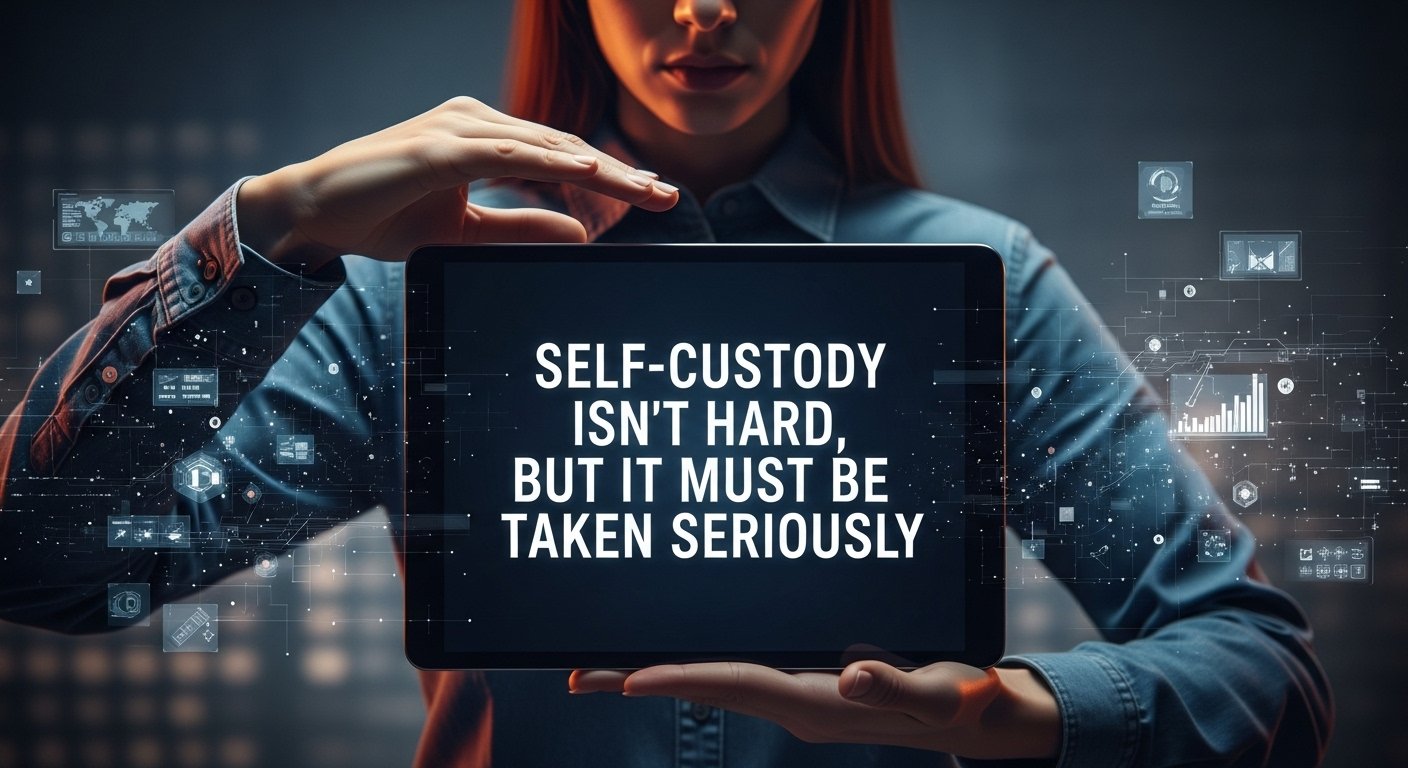Self-Custody Isn’t Hard, But It Must Be Taken Seriously
