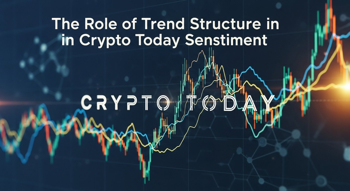 The role of trend structure in Crypto Today sentiment