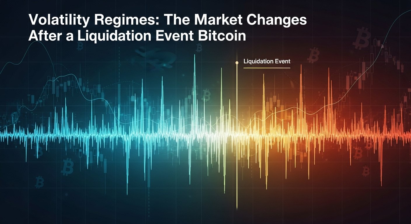 Volatility regimes the market changes after a liquidation event
