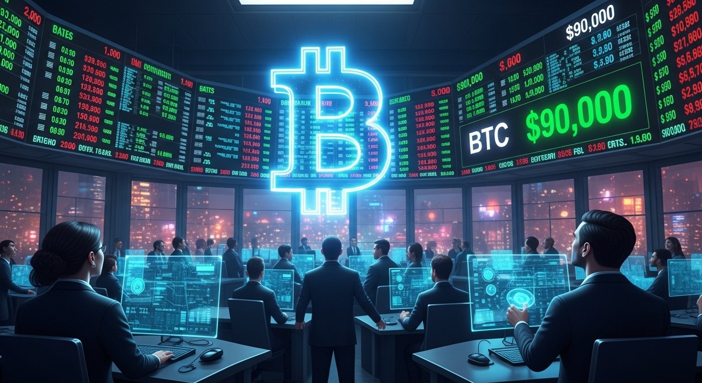 Why Bitcoin holding near $90,000 matters right now