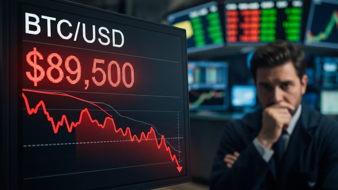 Why Bitcoin price today is falling below $91k