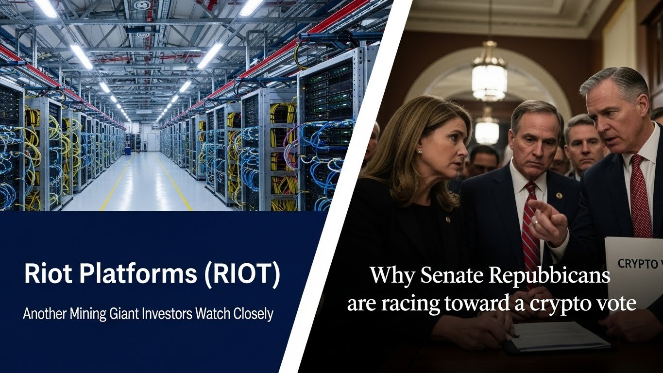 Why Senate Republicans are racing toward a crypto vote