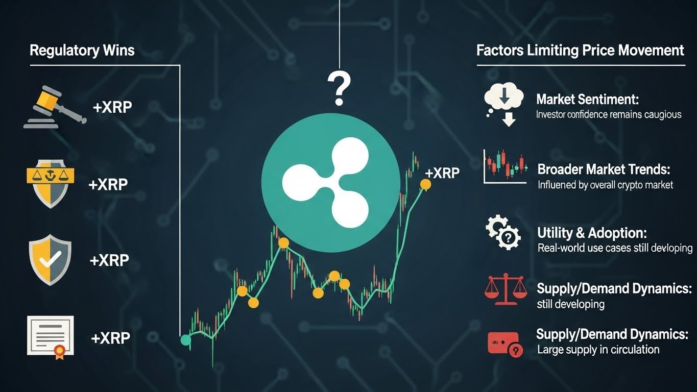 Why regulatory wins don’t always move XRP price
