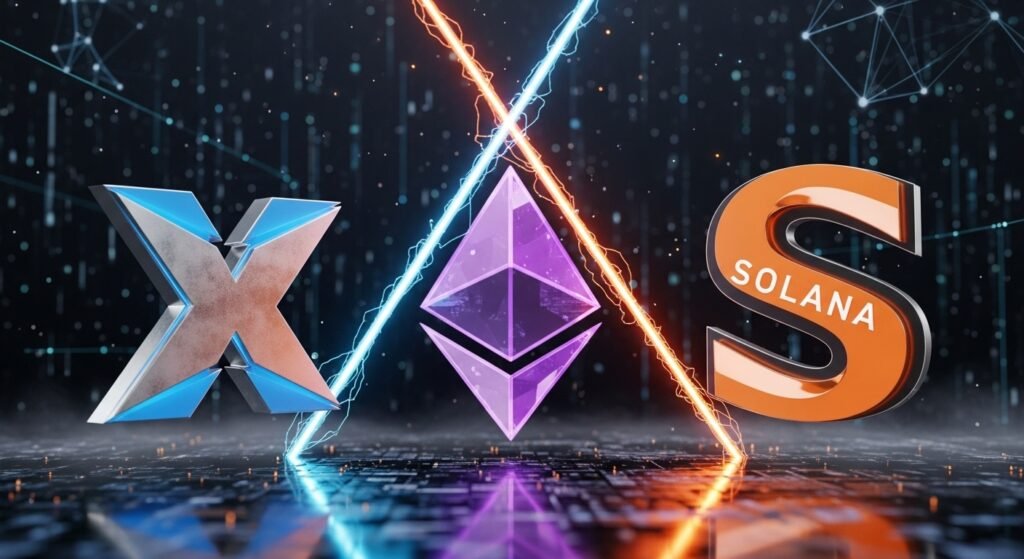 XRP vs Ethereum vs Solana