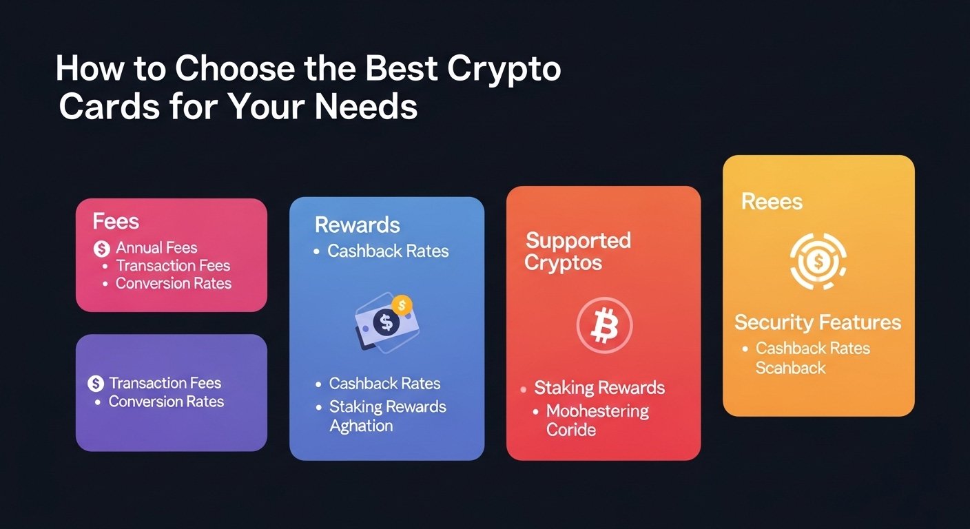 How to Choose the Best Crypto Cards for Your Needs