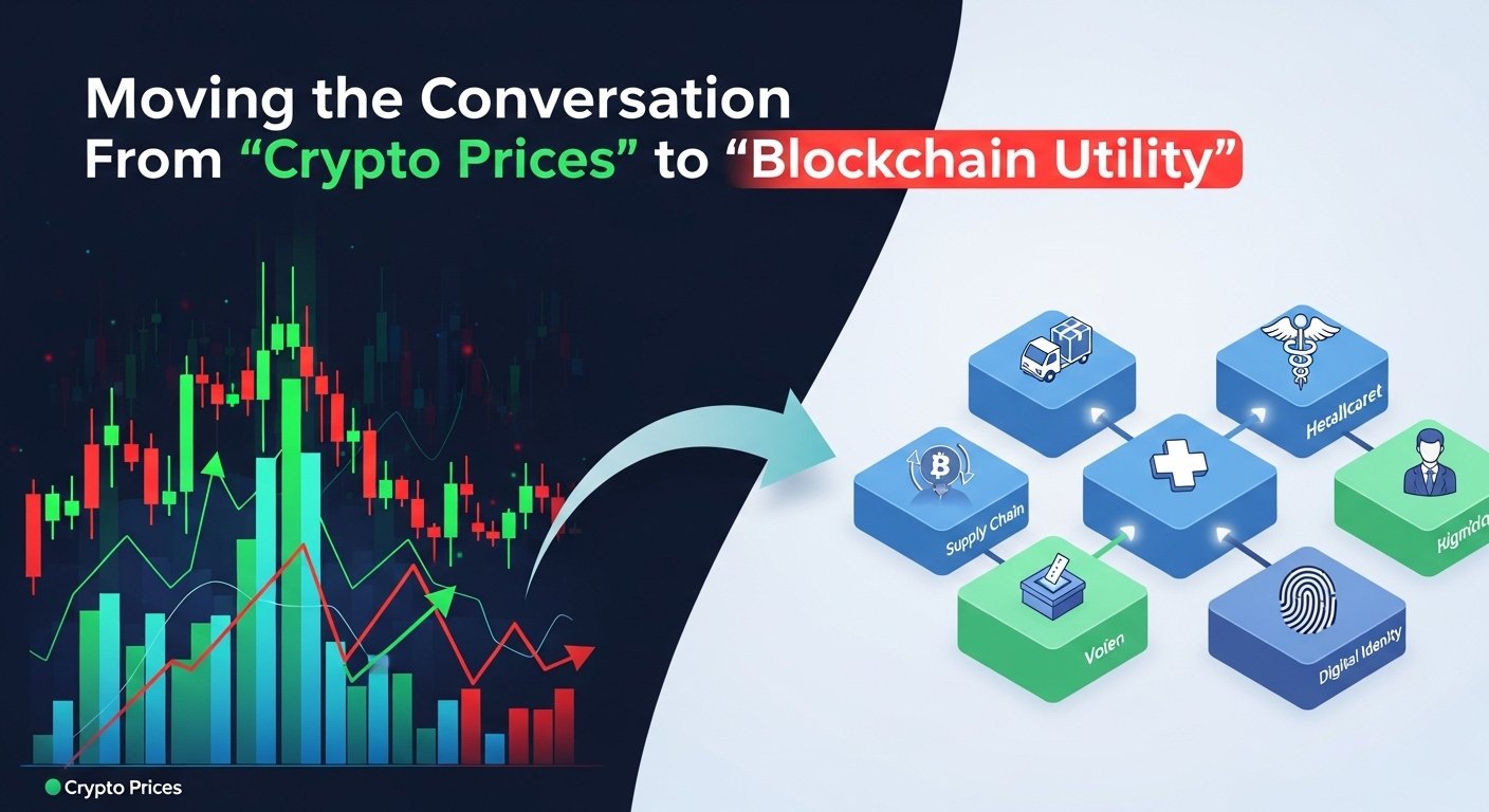 Moving the Conversation From “Crypto Prices” to “Blockchain Utility”