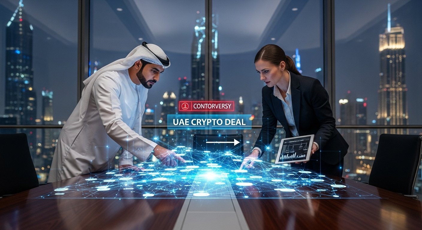 UAE crypto deal at the heart of the controversy