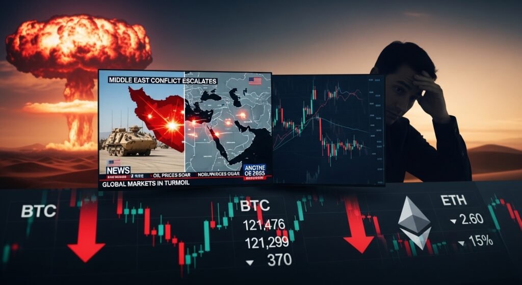 US-Iran War Bitcoin and Ethereum