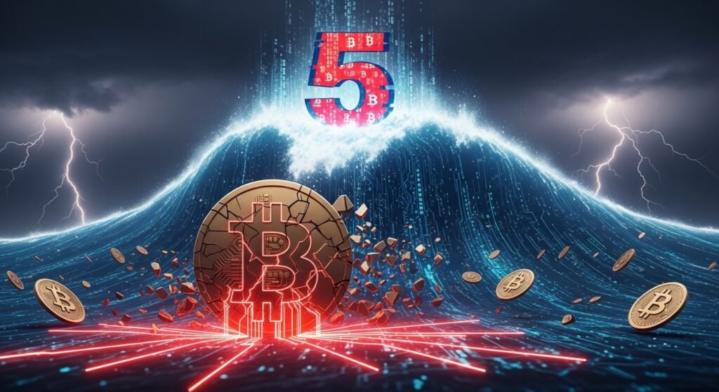 Bitcoin 5th Wave Warning Could Crash to $52,000 Bitcoin 5th Wave Warning