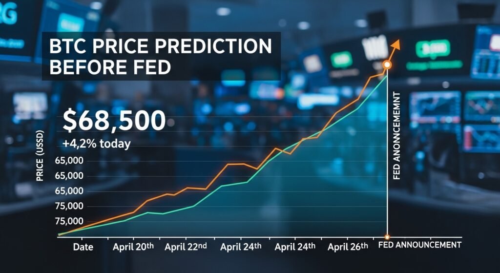 BTC Price Prediction Before Fed
