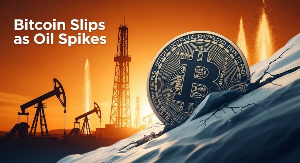 Bitcoin Slips as Oil Spikes on U.S.-Iran Conflict Bitcoin Slips as Oil Spikes
