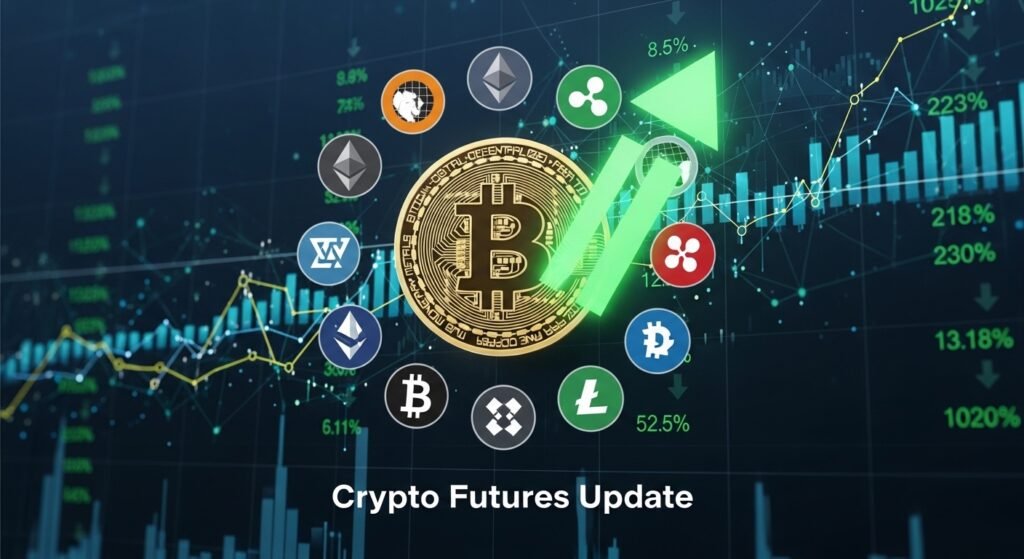 Crypto futures update Bitcoin range highs, Ether strong Crypto futures update Bitcoin