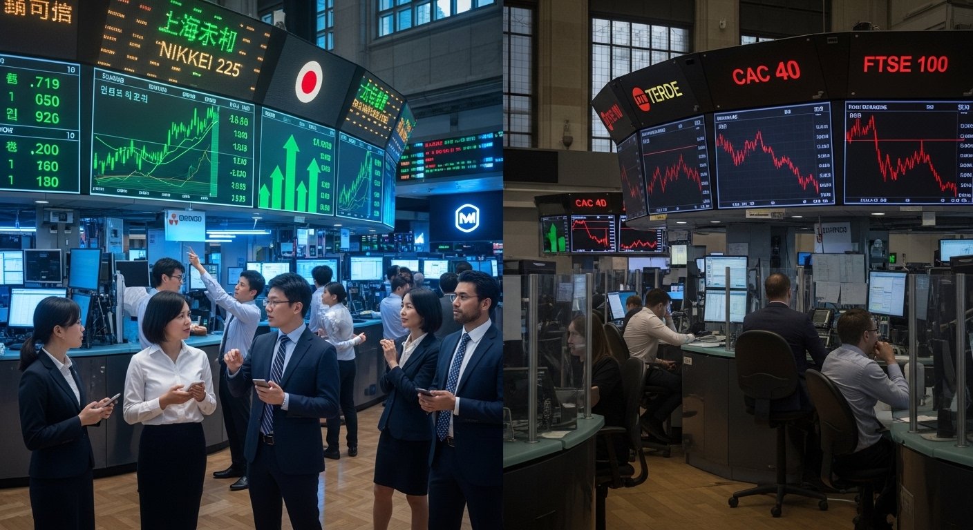 Global Market Reaction Europe and Asia