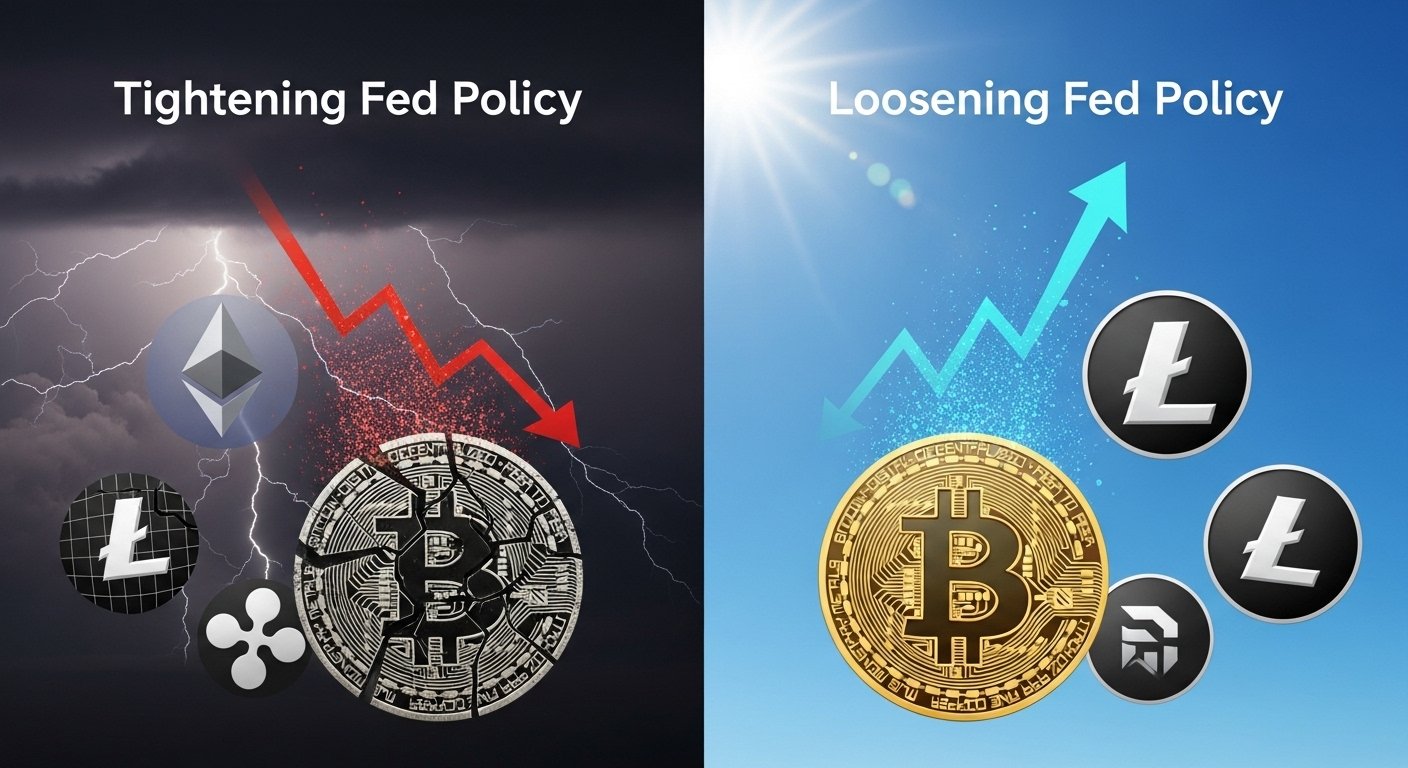 How Fed Policy Typically Impacts Bitcoin and Altcoins