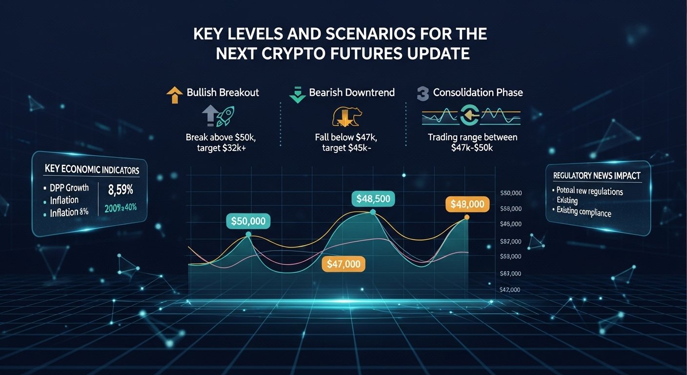 Key levels and scenarios for the next crypto futures update