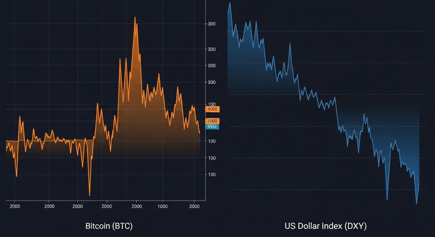 The Typical BTC vs. DXY Relationship