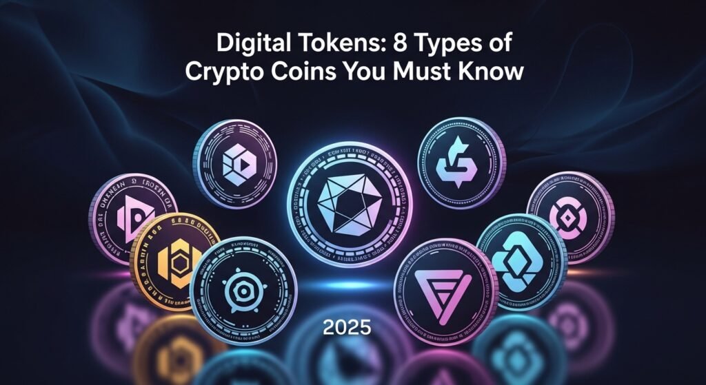 Digital Tokens: 8 Types of Crypto Coins You Must Know (2025)