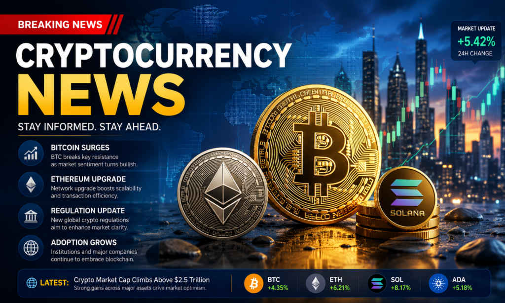 Cryptocurrency news